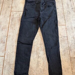 American Eagle Black Skinny Denim Jeans. Size 14